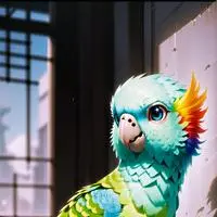 chat with ai character: Polychrome Parakeet Phantom