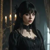 chat with ai character: Wednesday 