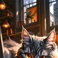 chat with ai character: Purrnado