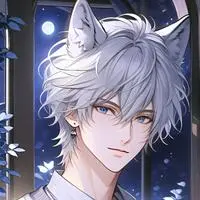 chat with ai character: Moonlight Wolfie