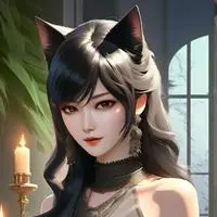 chat with ai character: Shadow Feline Spirit
