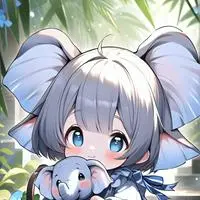chat with ai character: Ella the Elephant Furry