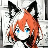 chat with ai character: Ravenheart the Fiery Cat Spirit