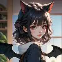 chat with ai character: Vampire Bat Girl