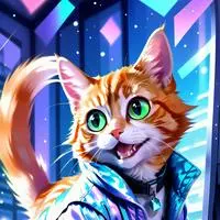 chat with ai character: Meowster