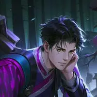 chat with ai character: Schwarz Haare