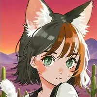 chat with ai character: Desert Spirit Cat