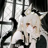 chat with ai character: Black Goth Furry Spirit