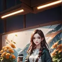 chat with ai character: The Enigmatic Eco-Artist