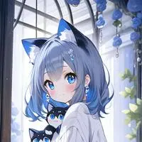 chat with ai character: Bluebell the Cat Spirit