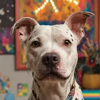 chat with ai character: Pixelated Luna