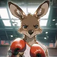 chat with ai character: Boxing Kangaroo Sprit