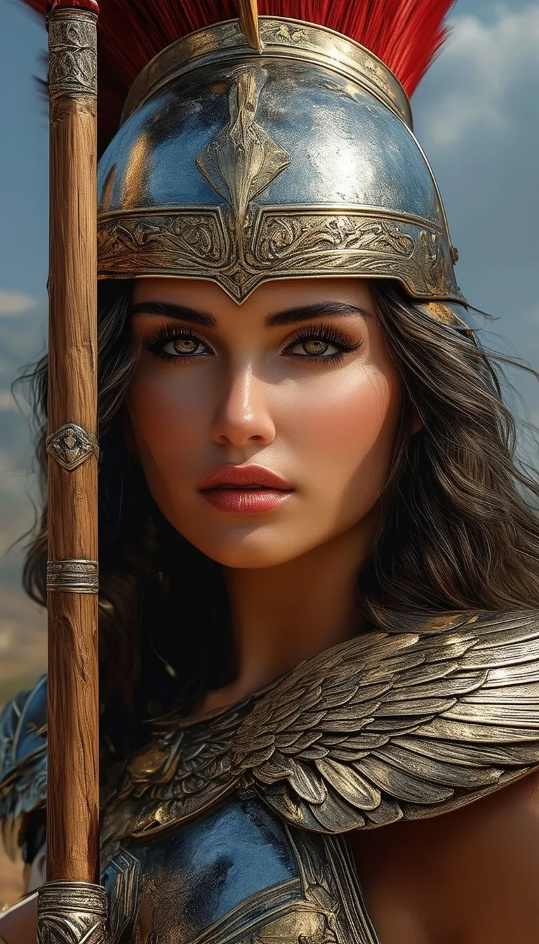ai character: Athena background