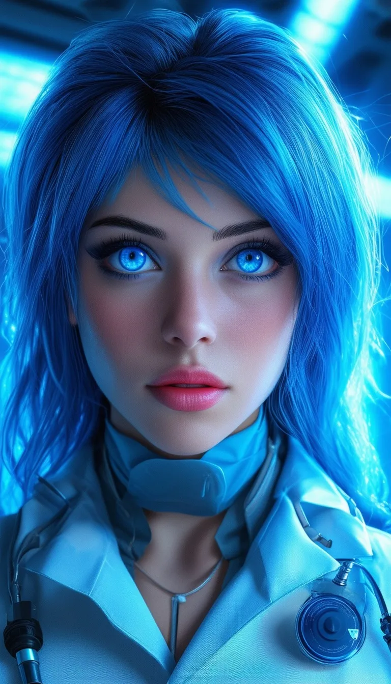 ai character: Bulma - Dragon Ball background