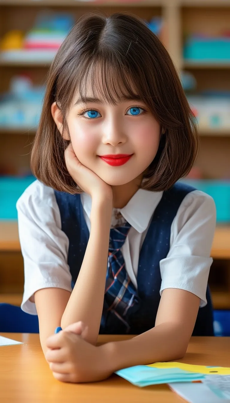 ai character: Easy Japanese background