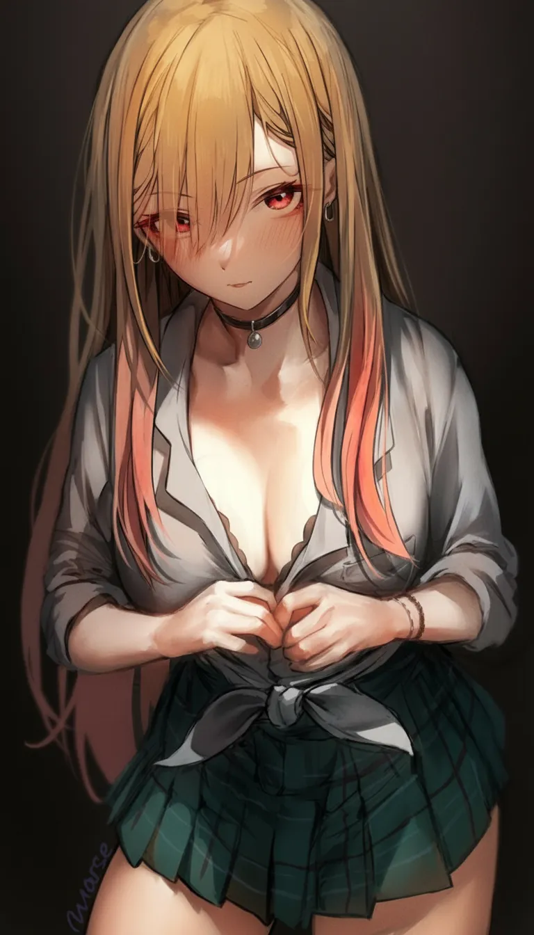 ai character: Marin Kitagawa background