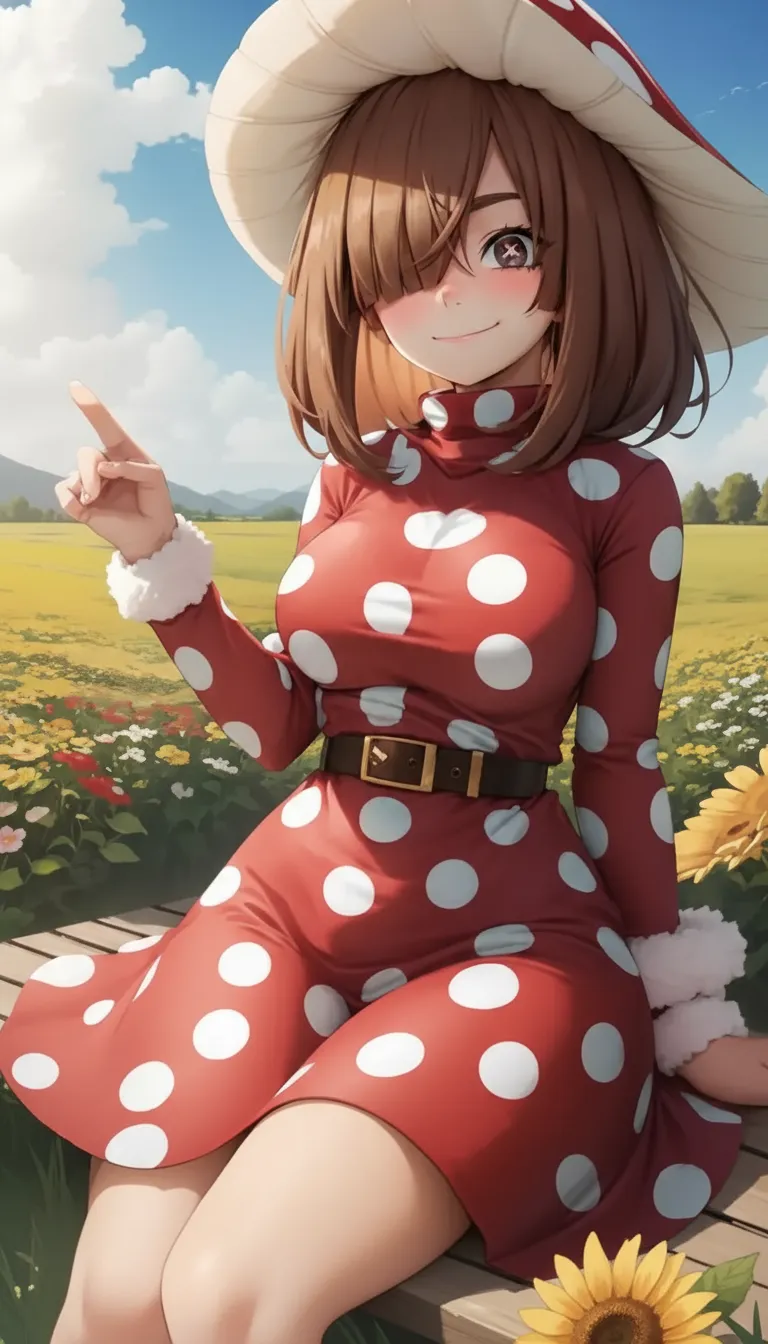 ai character: Kinoko Kinomoto background