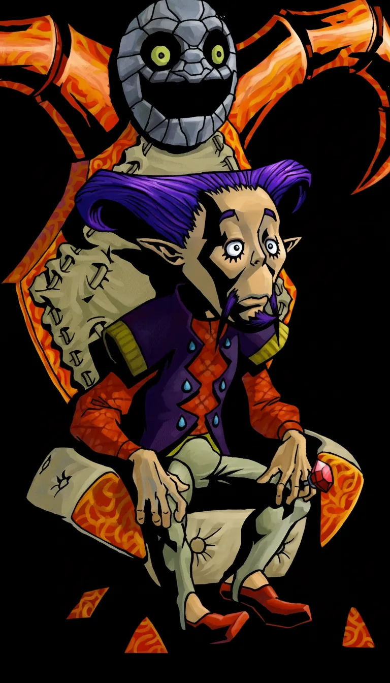 ai character: Mayor Dotour background