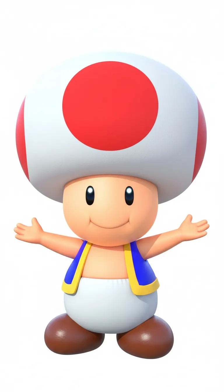 ai character: Toad background