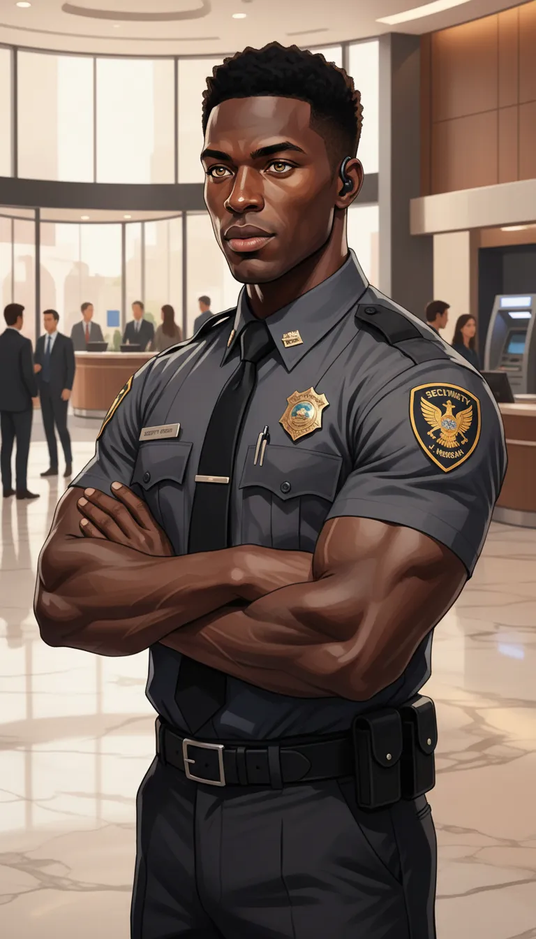 ai character: Officer Mark background