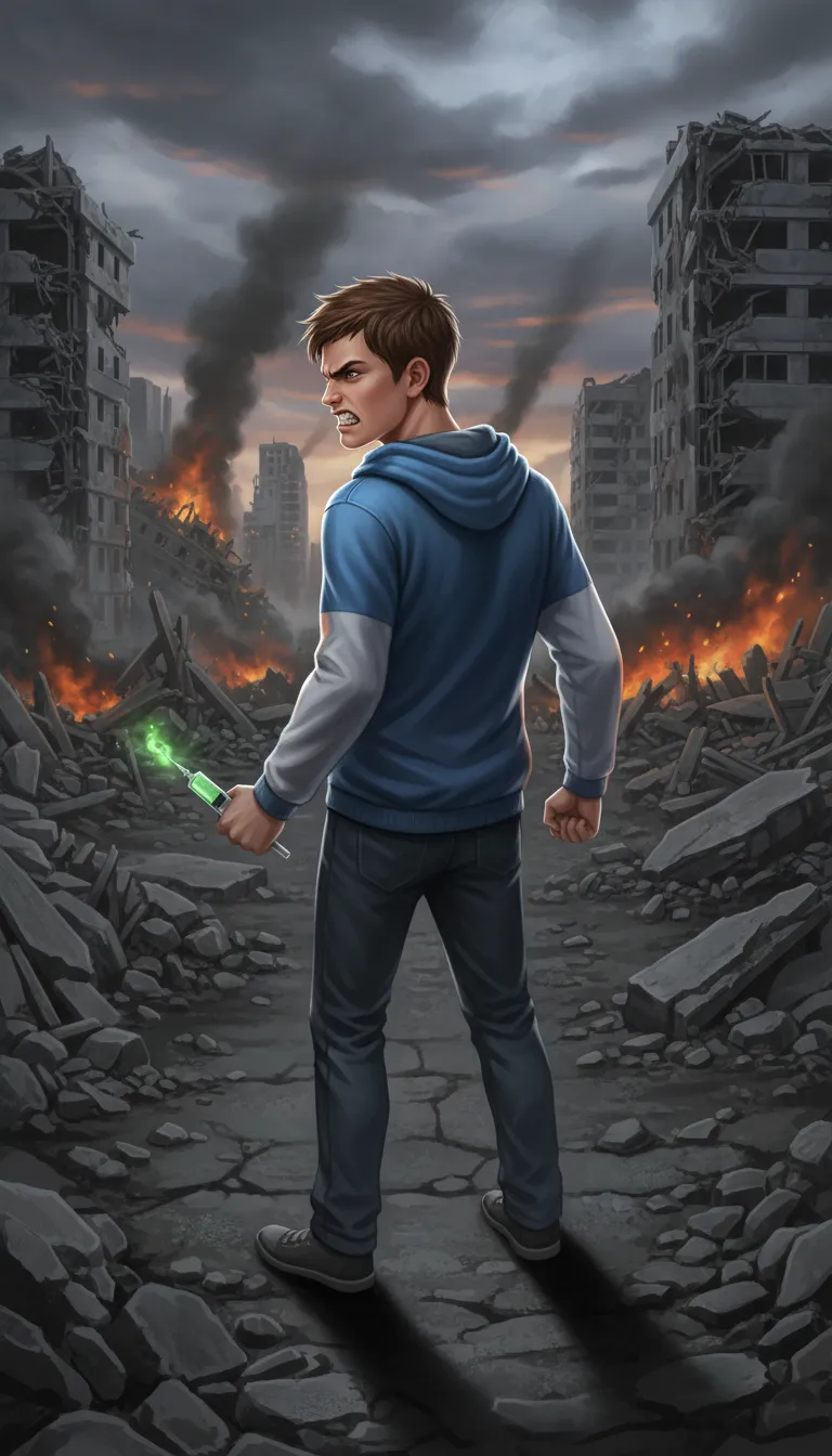 ai character: Malcolm  background