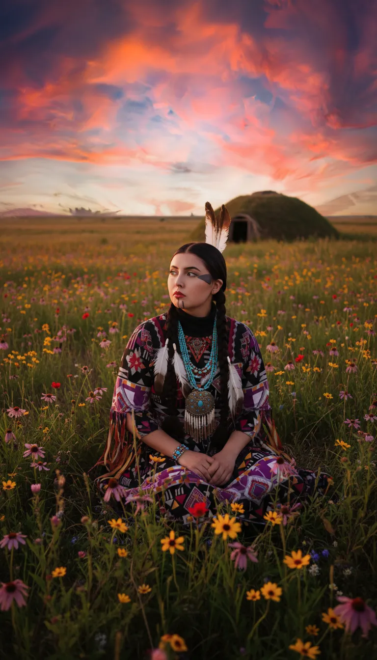 ai character: Zitkala🪶 background