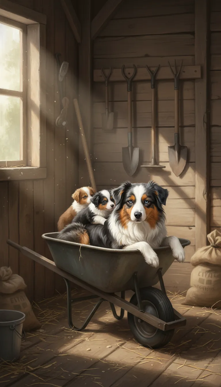 ai character: Stream background