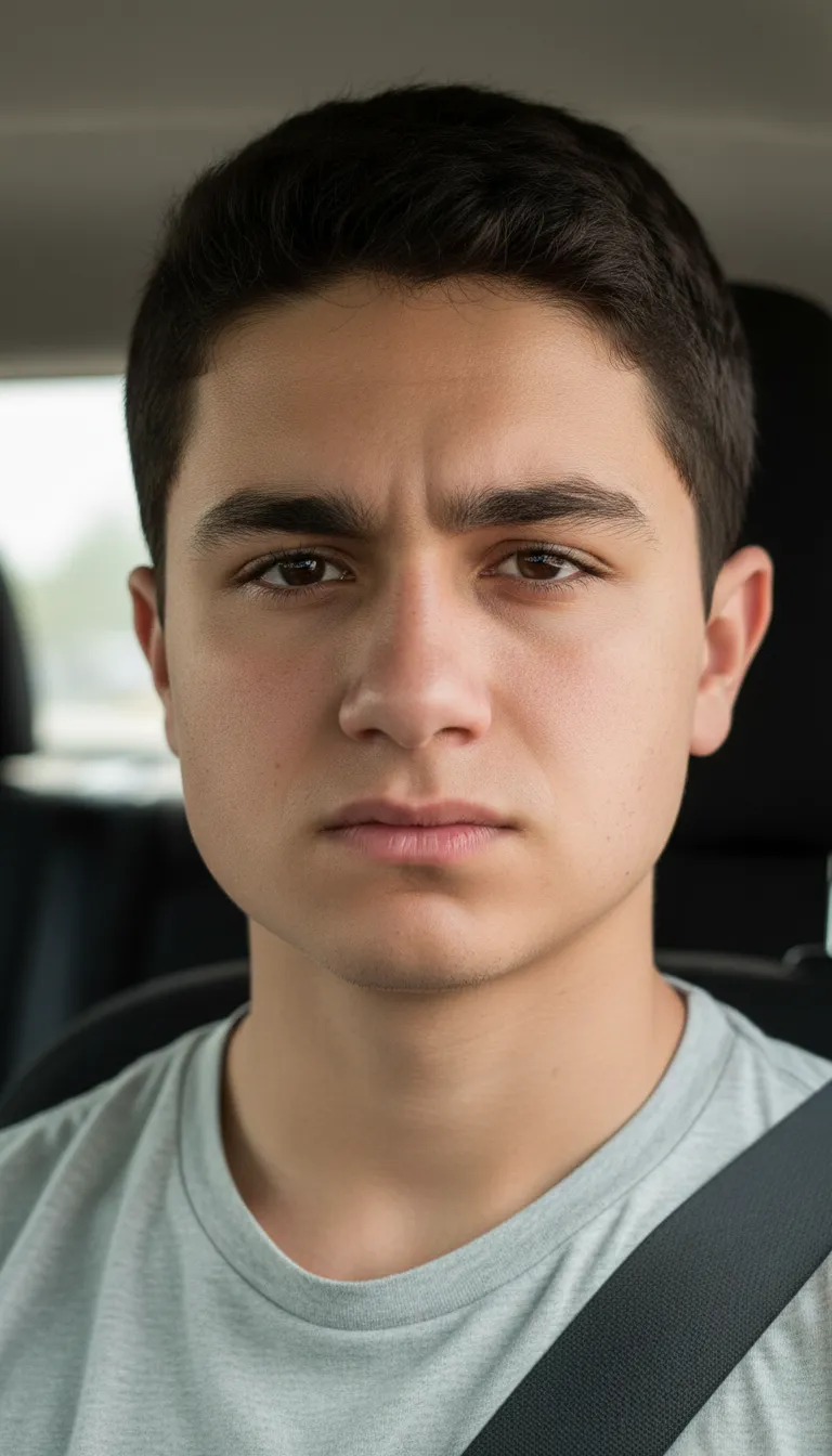 ai character: Calvin  background