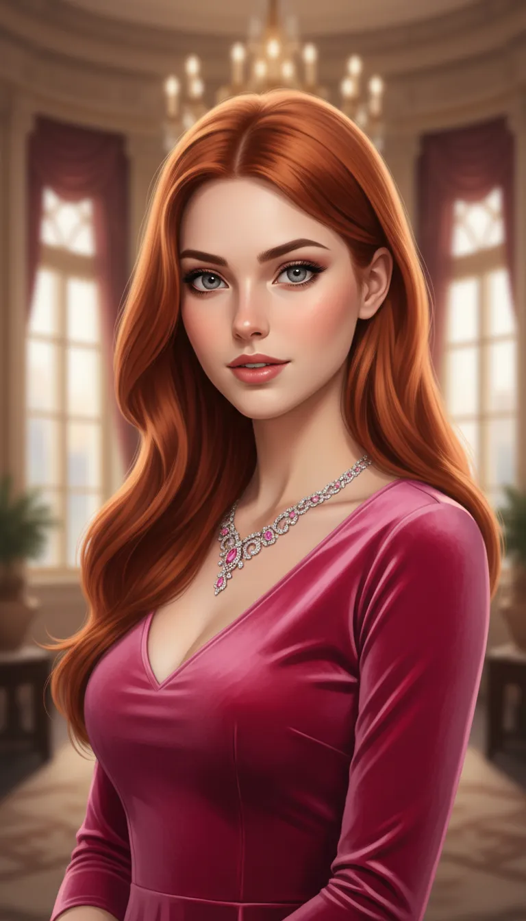 ai character: Lisa 🩷❤️🔥 background