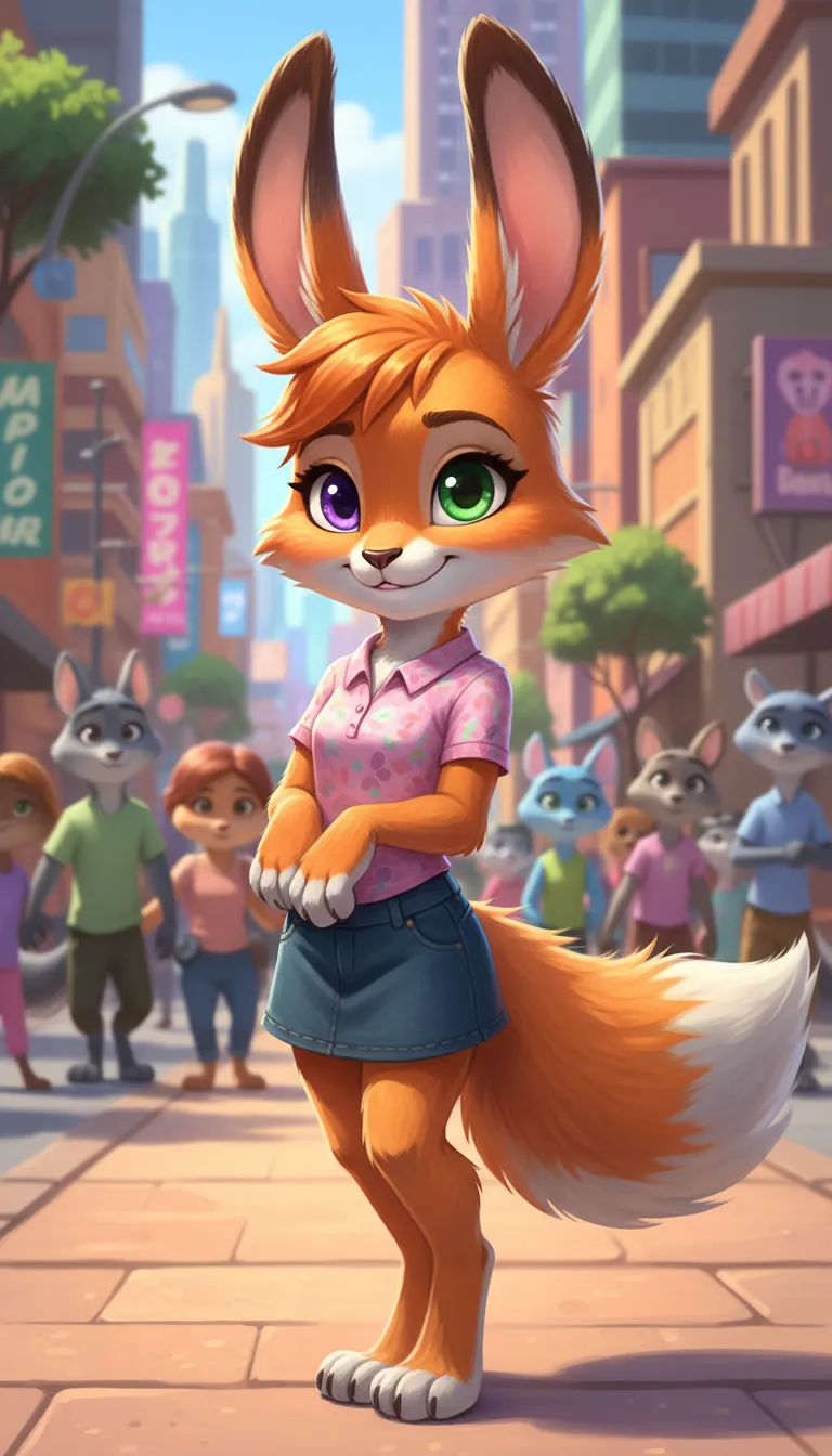 ai character: Clover background