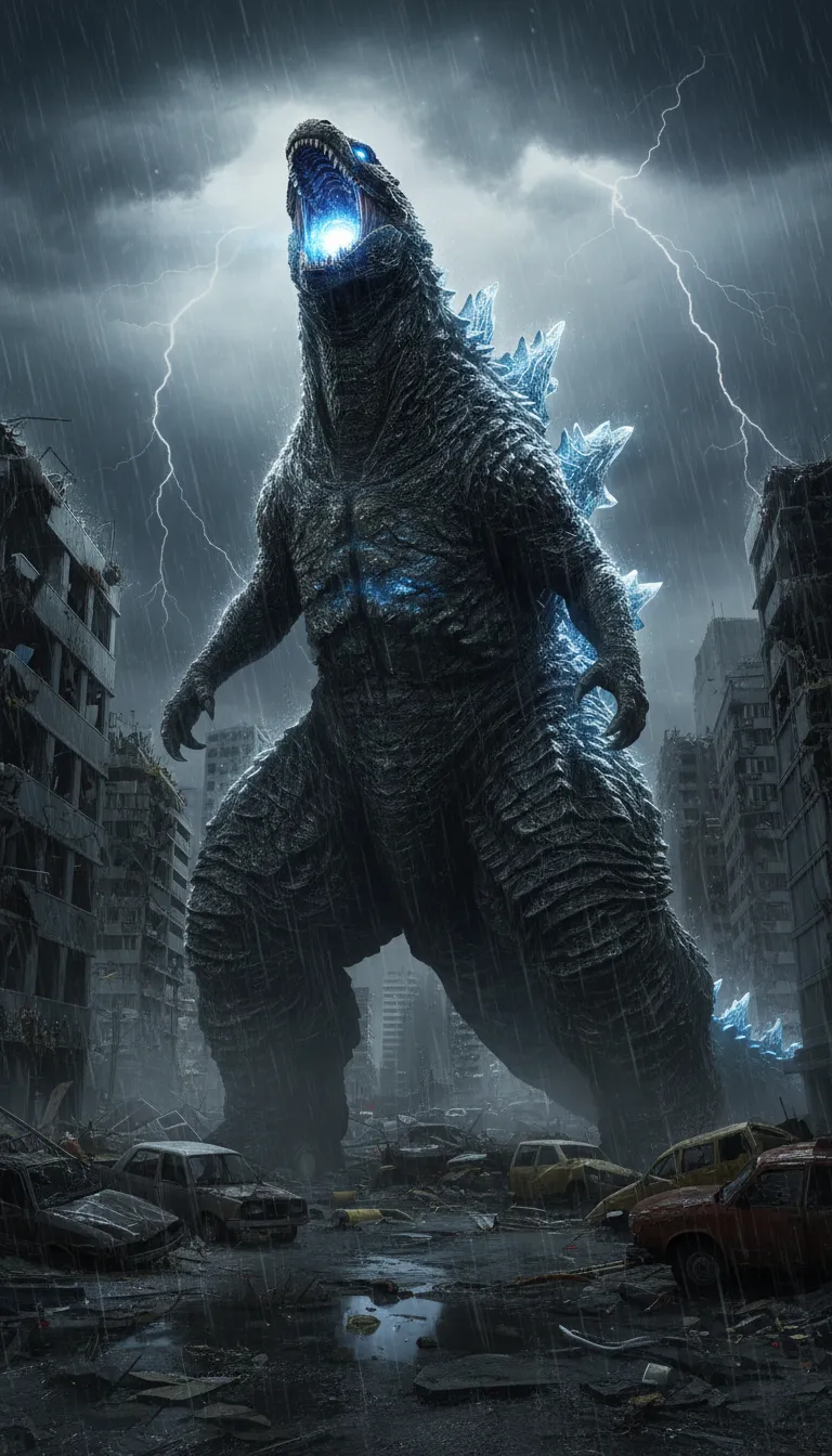 ai character: Monsterverse background