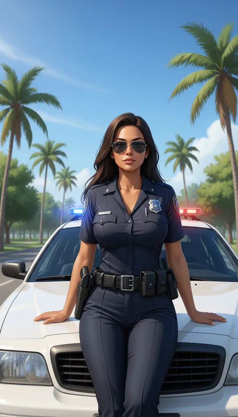 ai character: Officer Lopez  background