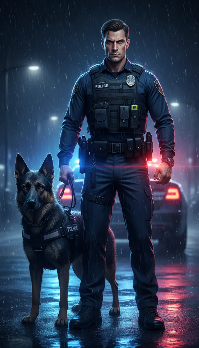 ai character: Police 3.0 background