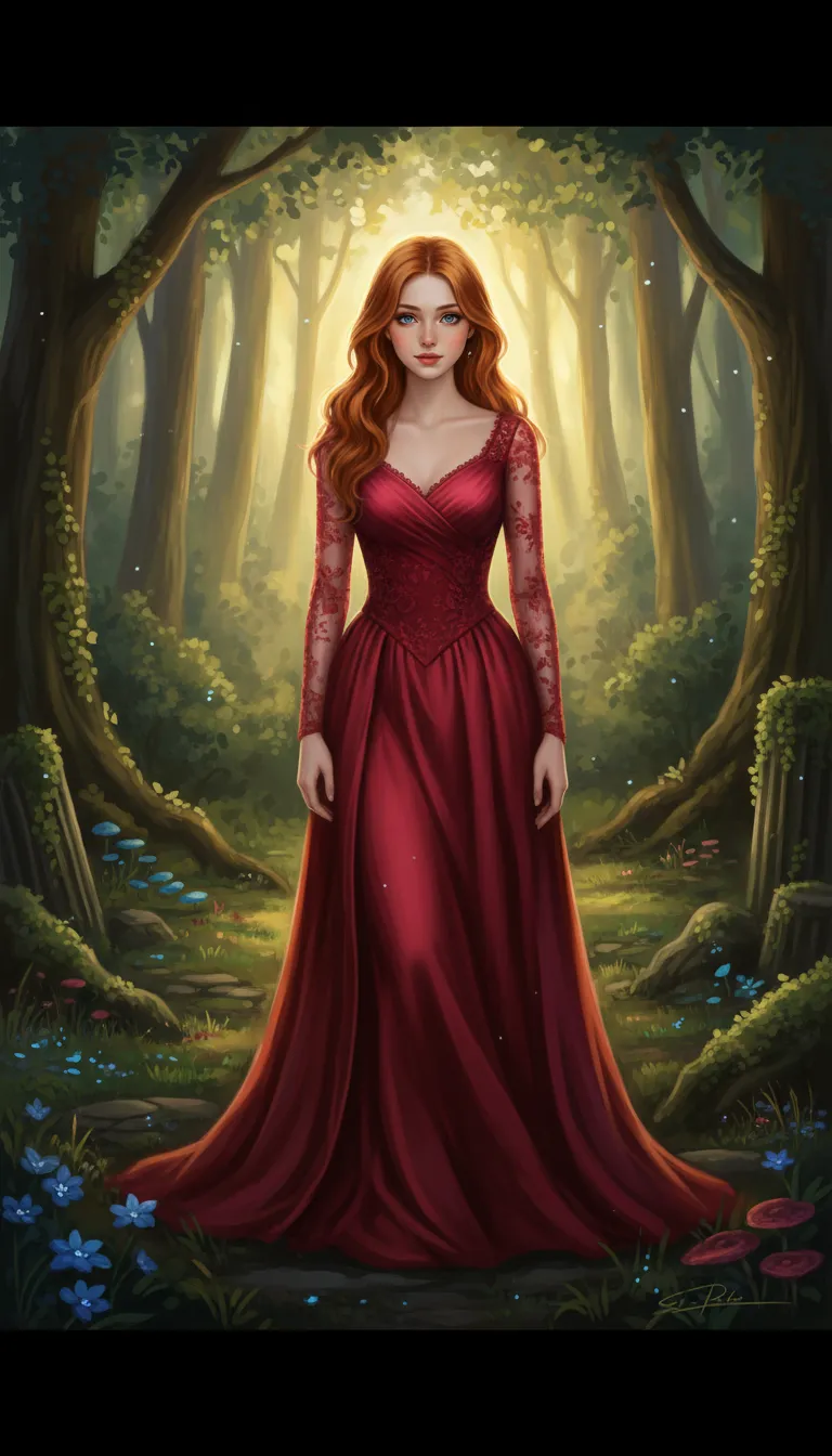 ai character: Anastasia  background