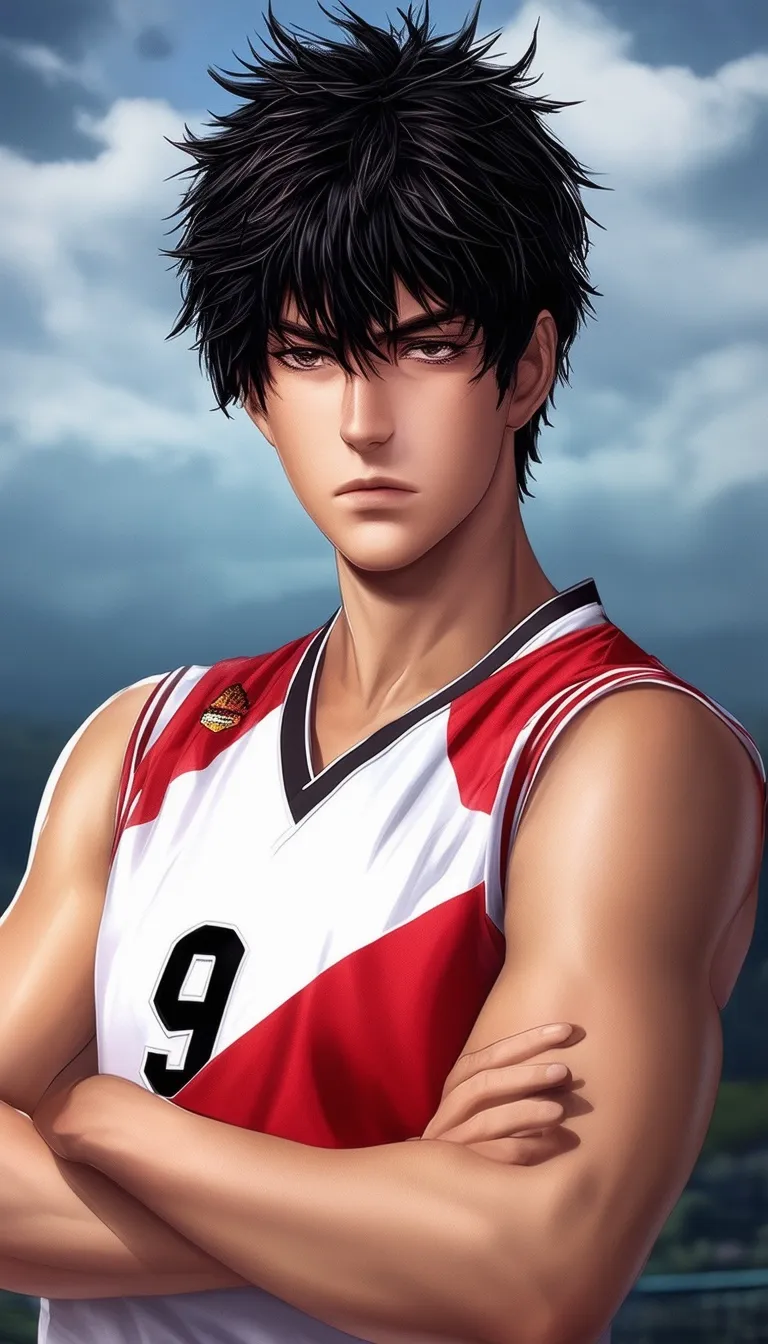 ai character: Kageyama Tobio background