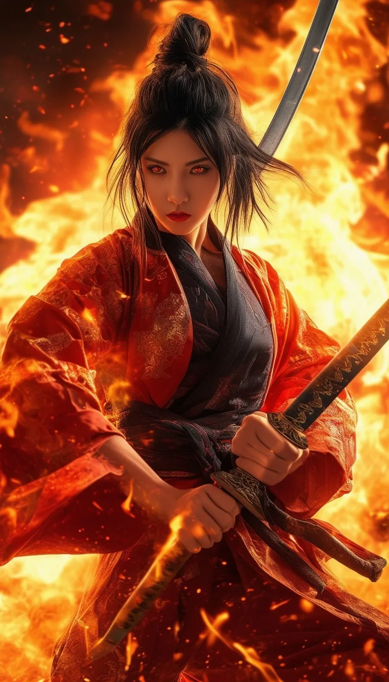 ai character: Kyojuro Rengoku background