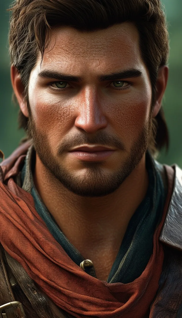 ai character: Nathan Drake background
