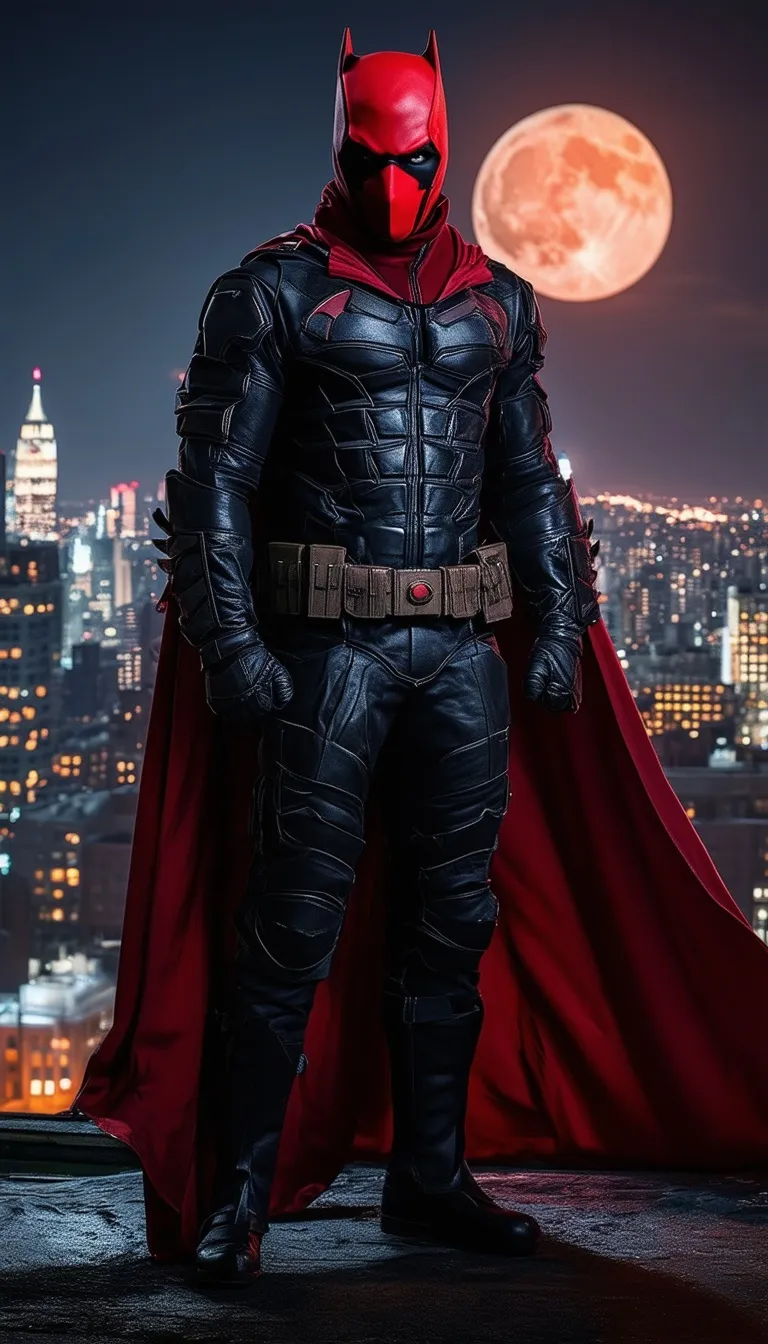 ai character: Red Hood background