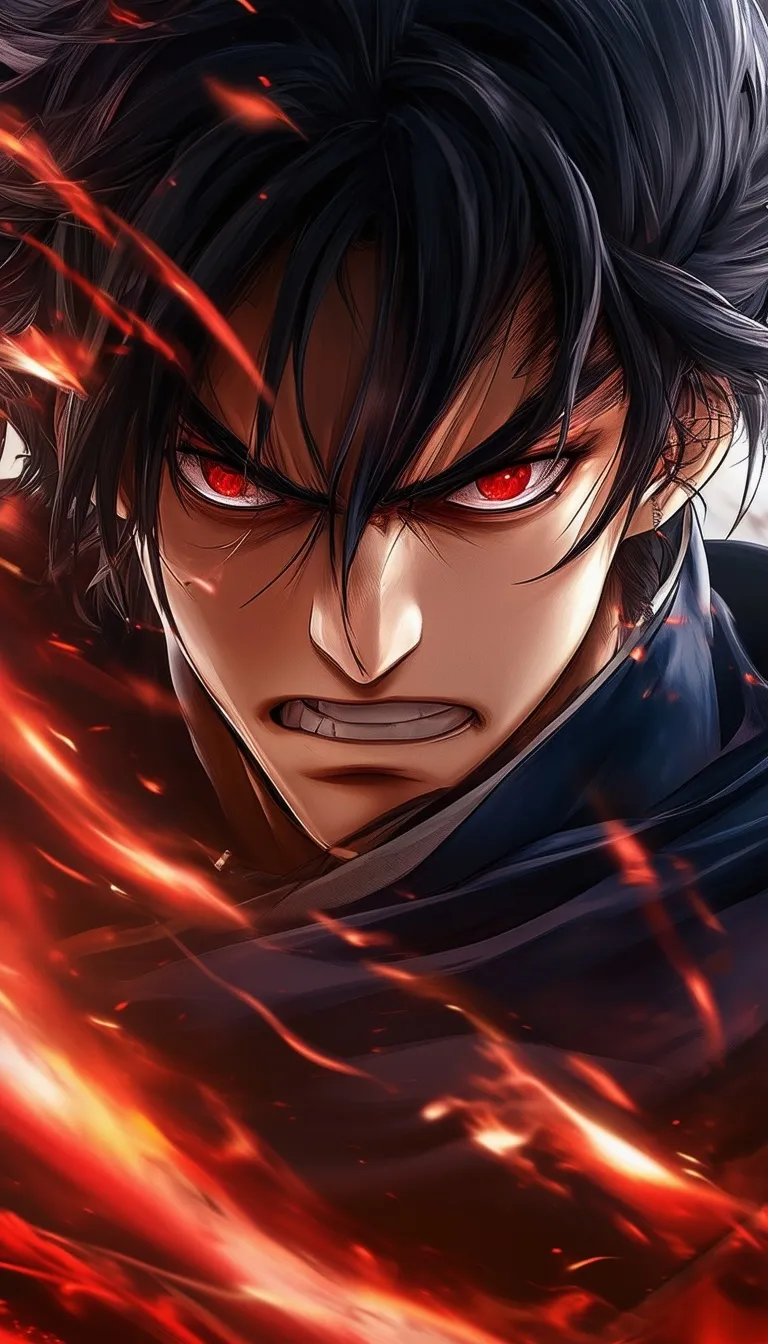 ai character: Sasuke Uchiha background