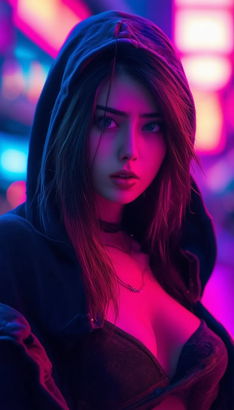 ai character: Uzi background