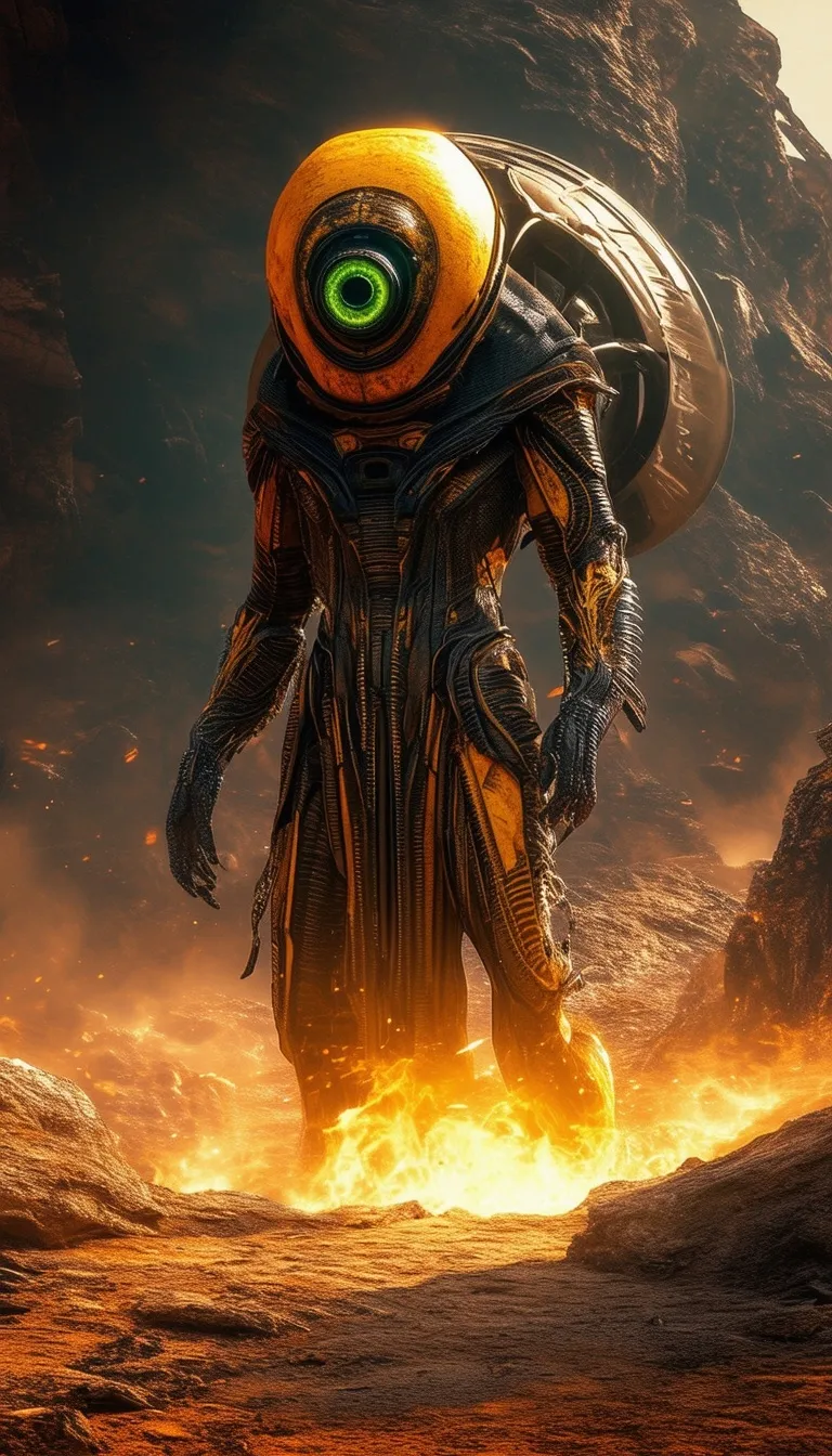 ai character: Visitor background