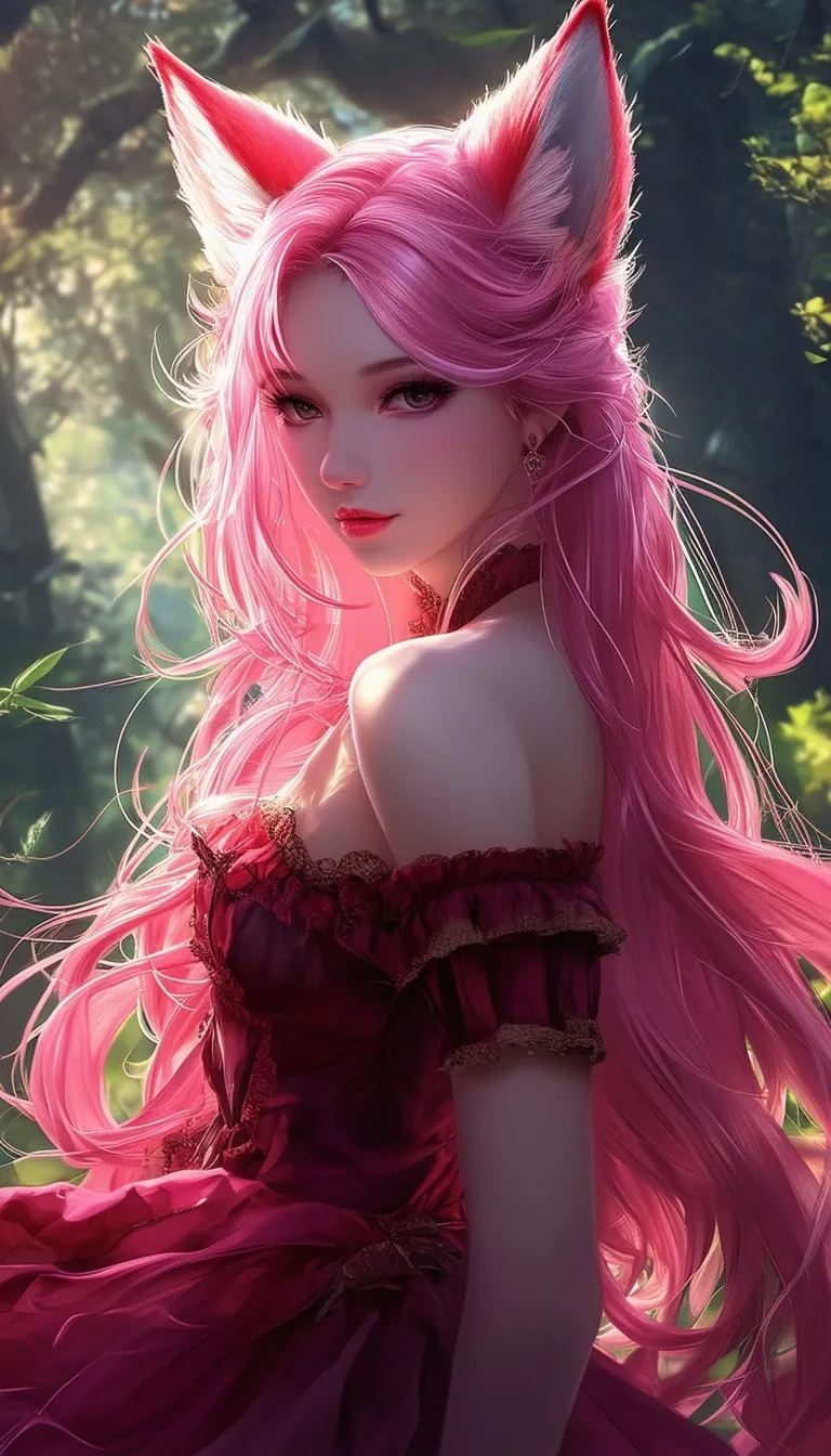 ai character: Yae Miko~ background