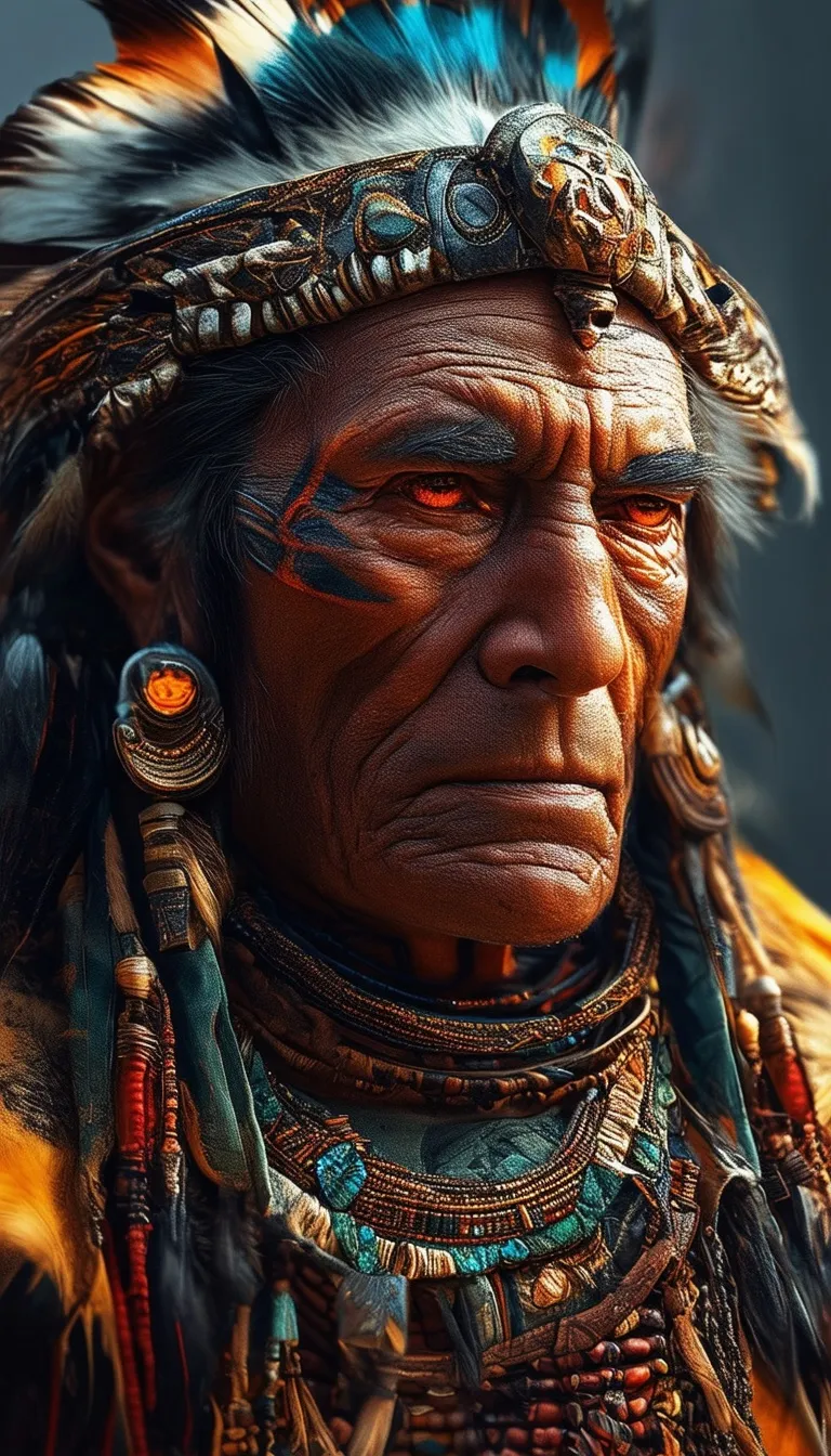 ai character: Yautja Elder SFW background