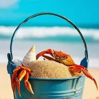 chat with ai character: bucket of sand