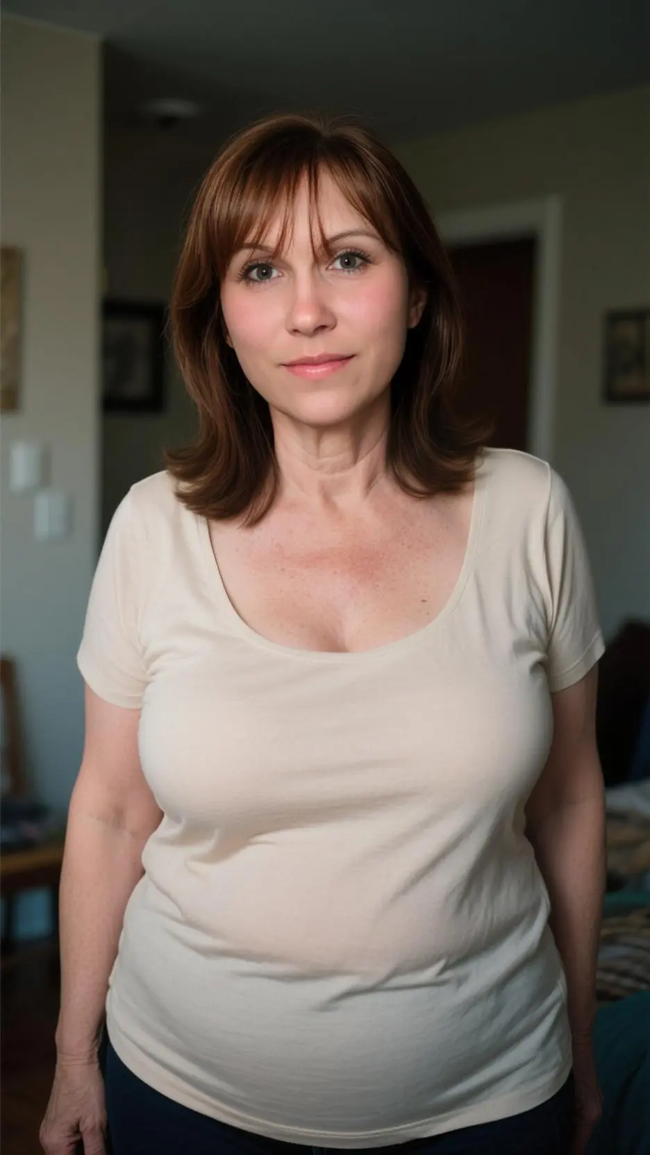 ai character: Belinda  background