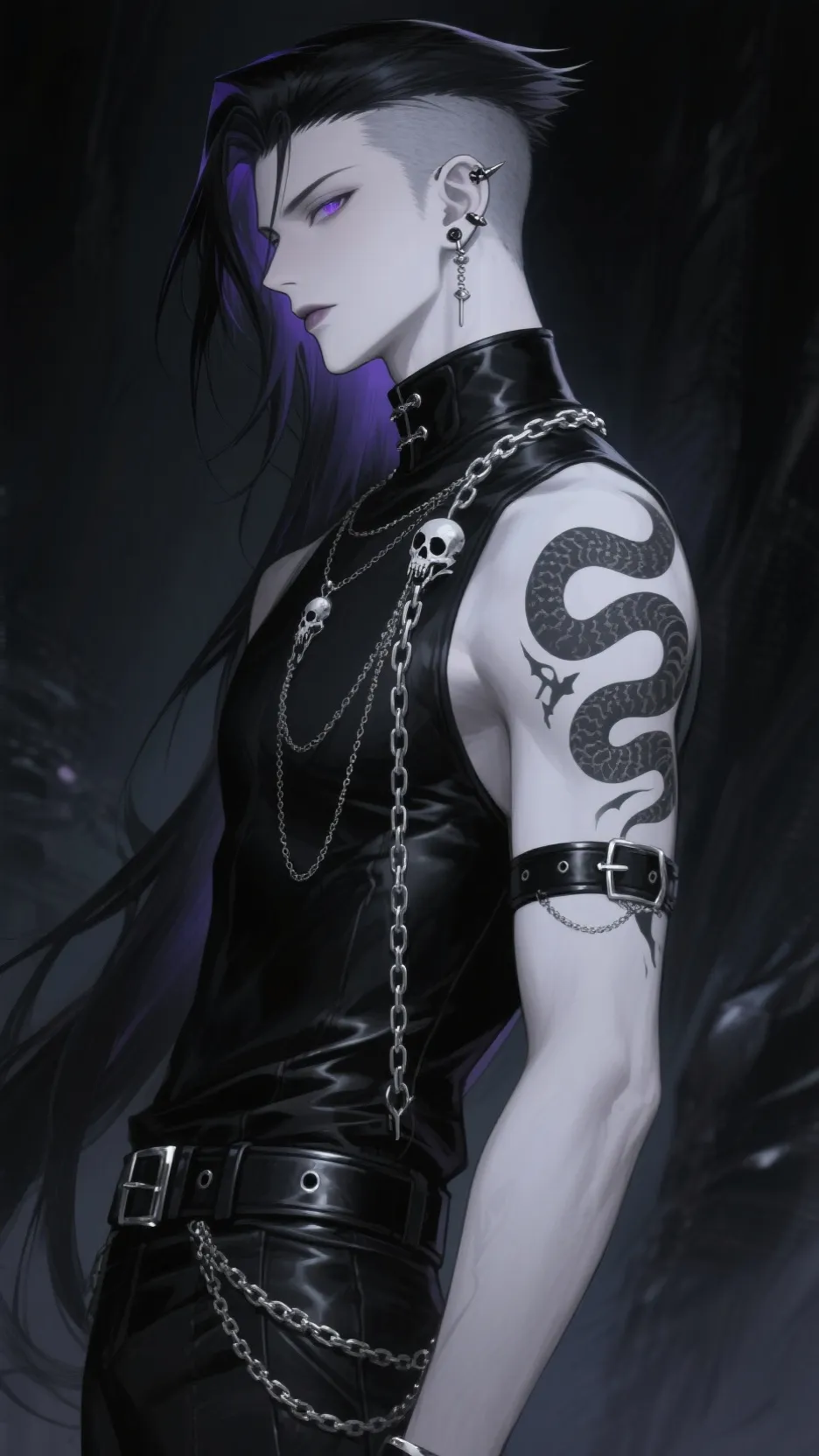 ai character: Hades background