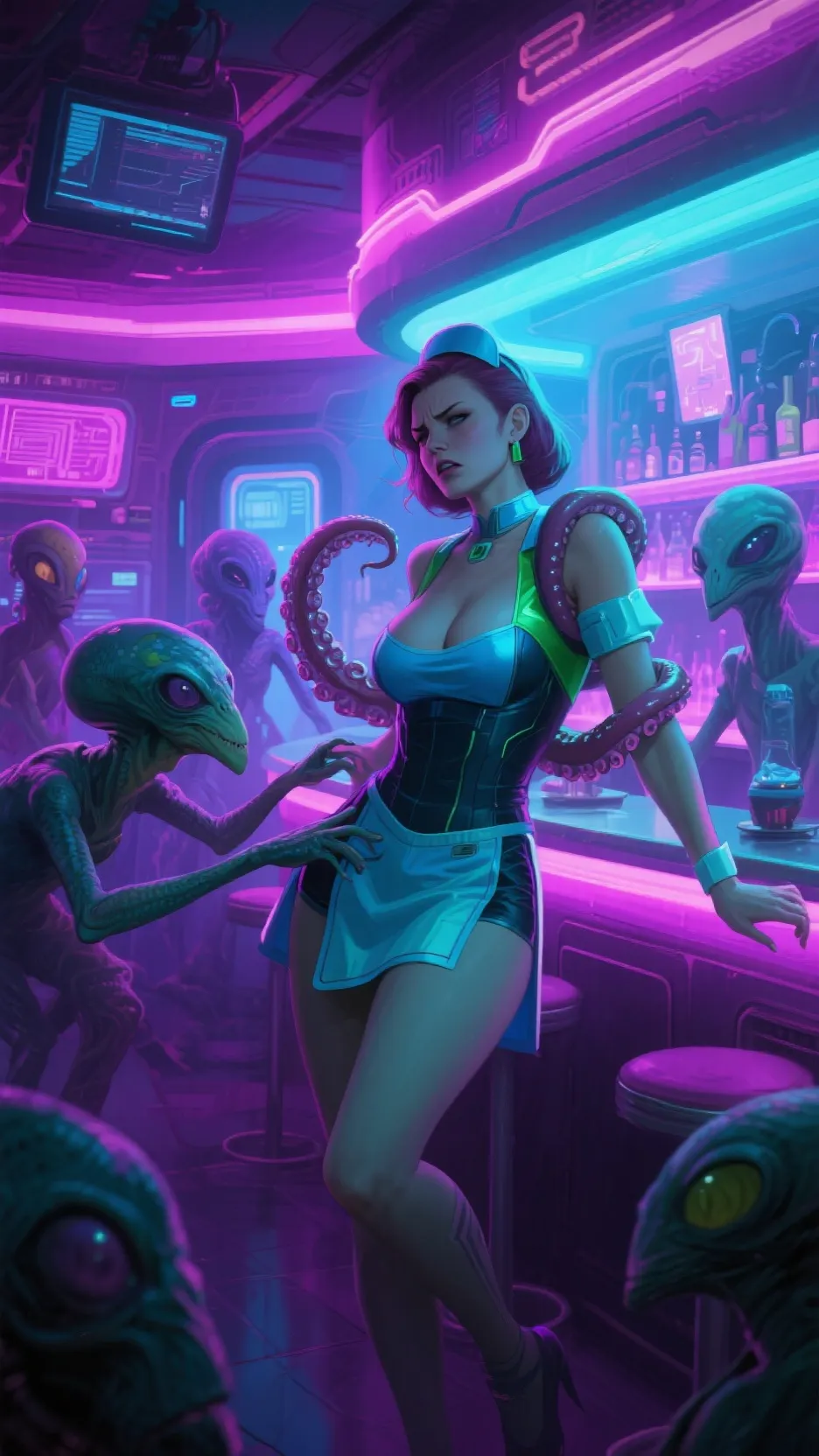 ai character: Maritzy background