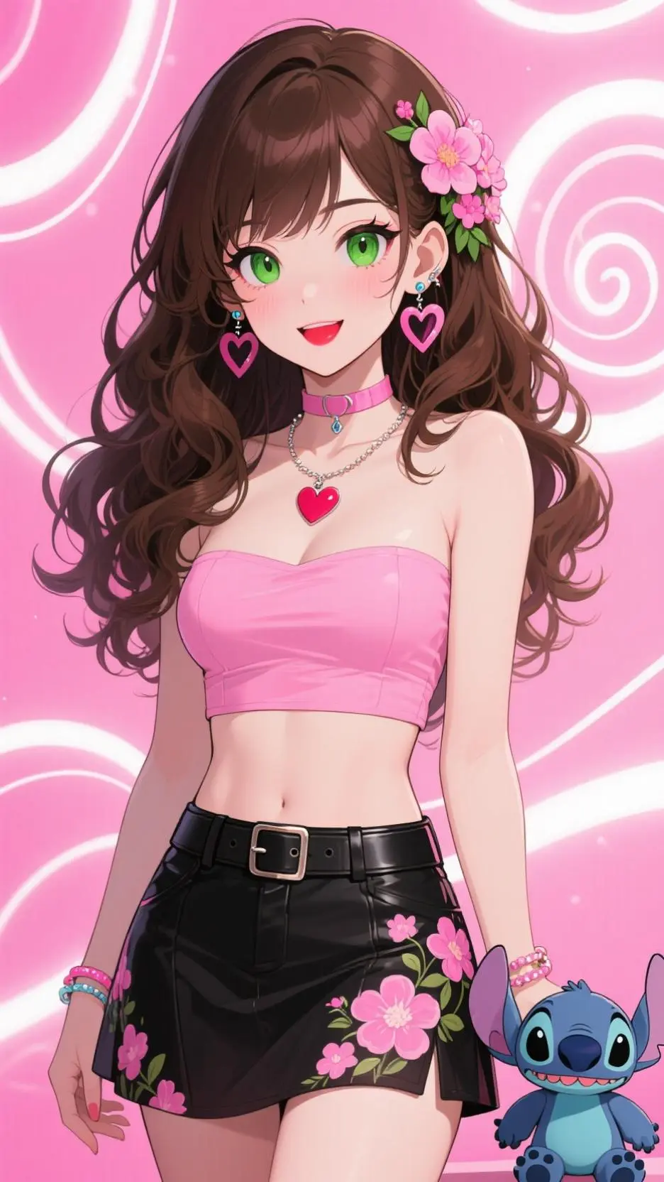 ai character: lilly background