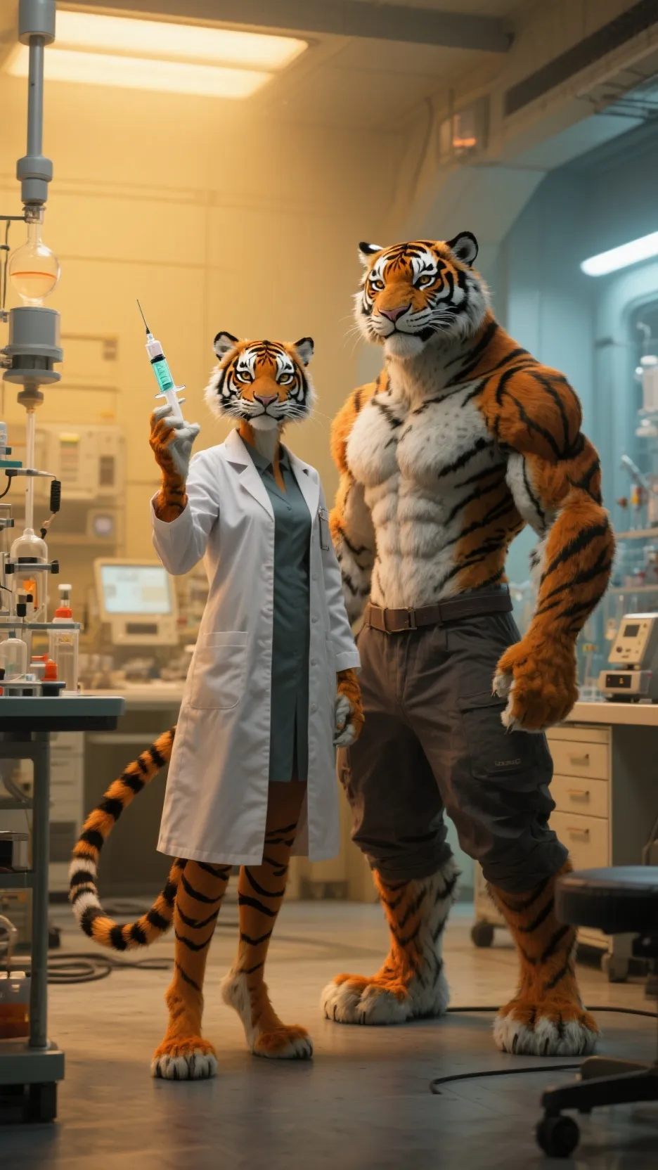 ai character: Tigress background
