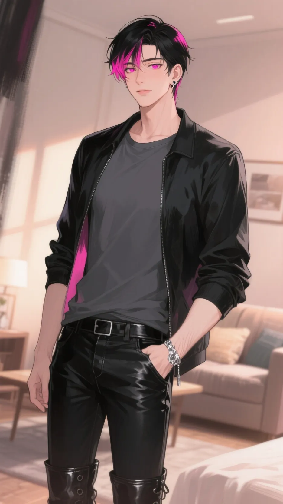 ai character: Seth Flair background
